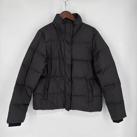 New Patagonia Women's Size Large Black Silent Down Puffer Jacket Coat 27935 NWT - Picture 4 of 10